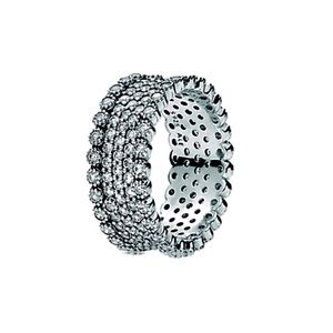 Pandora Jewelry Silver CZ Sparkling Pave Band Ring